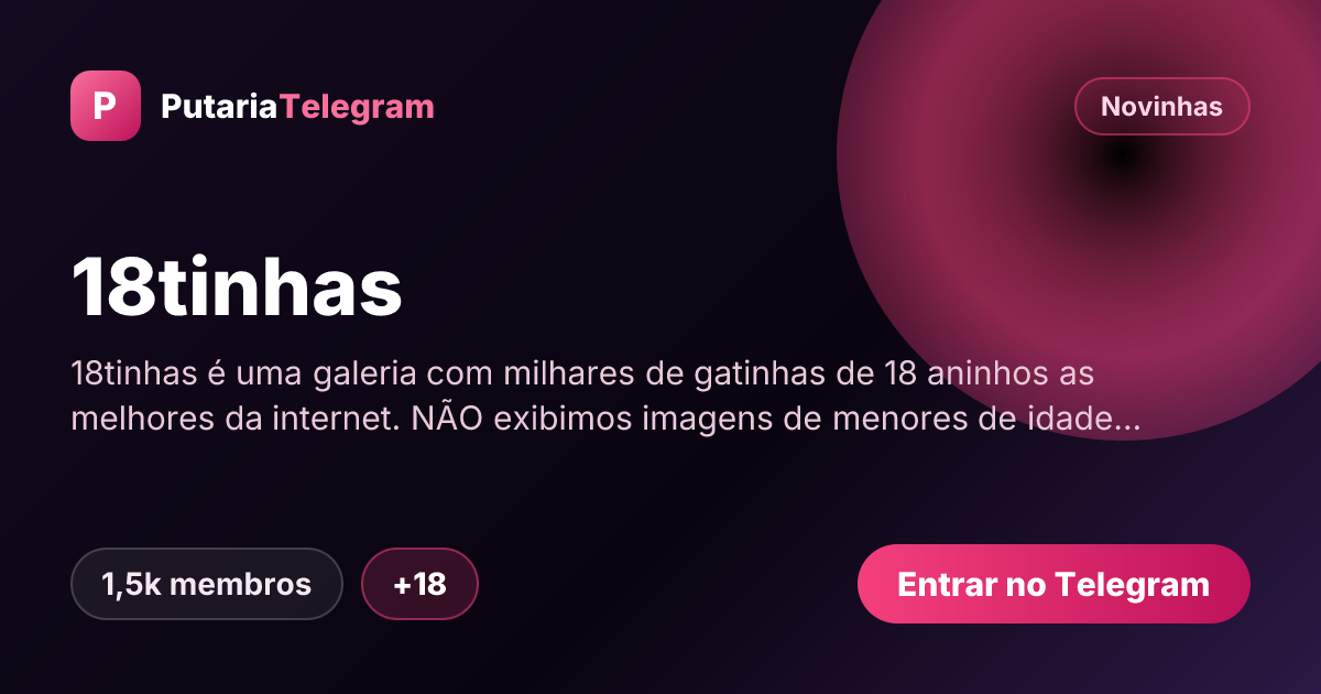 Prévia da imagem de compartilhamento do grupo 18tinhas