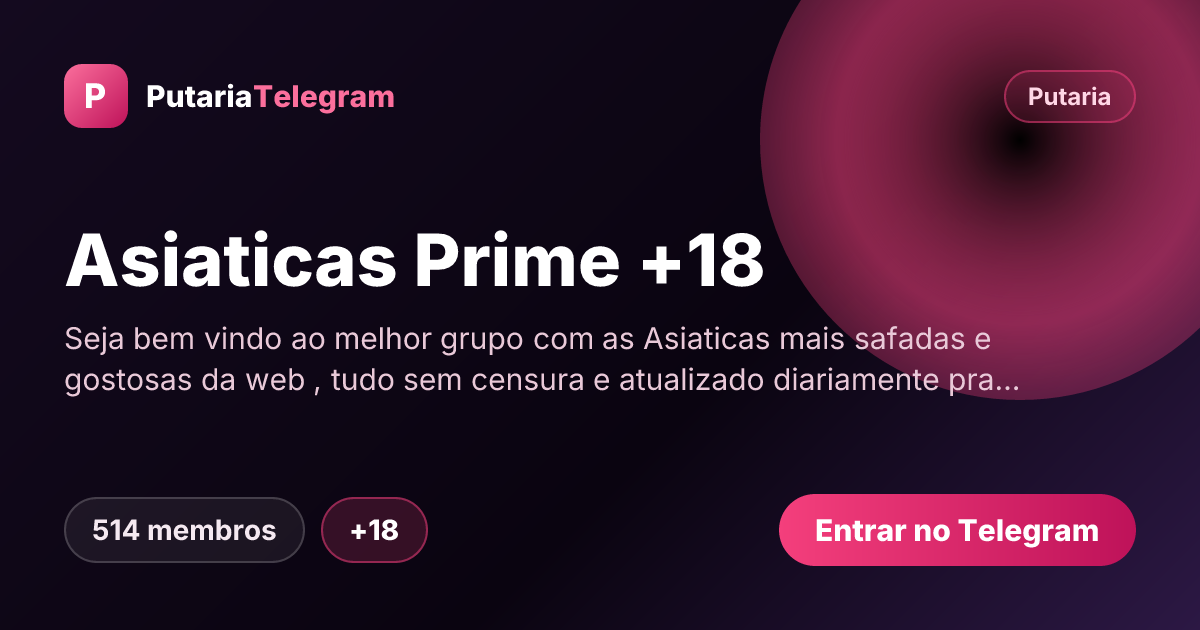 Prévia da imagem de compartilhamento do grupo Asiaticas Prime +18