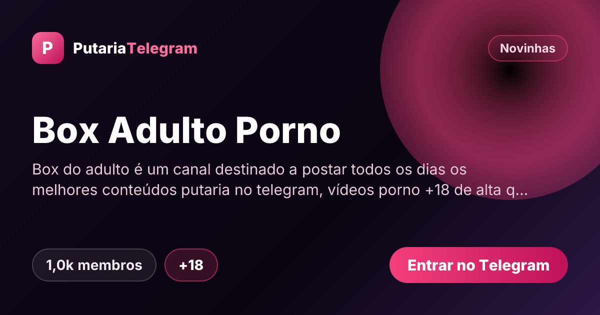 Prévia da imagem de compartilhamento do grupo Box Adulto Porno