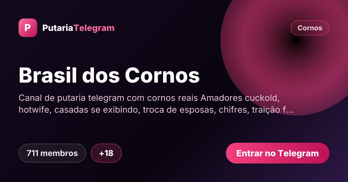 Prévia da imagem de compartilhamento do grupo Brasil dos Cornos