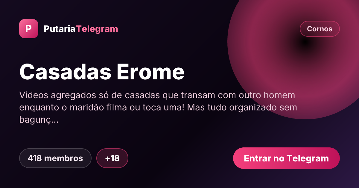 Prévia da imagem de compartilhamento do grupo Casadas Erome