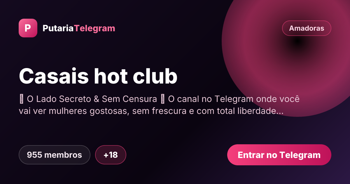 Prévia da imagem de compartilhamento do grupo Casais hot club