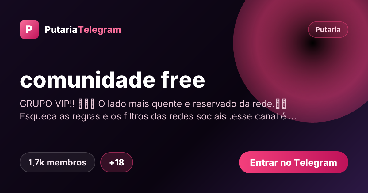 Prévia da imagem de compartilhamento do grupo comunidade free