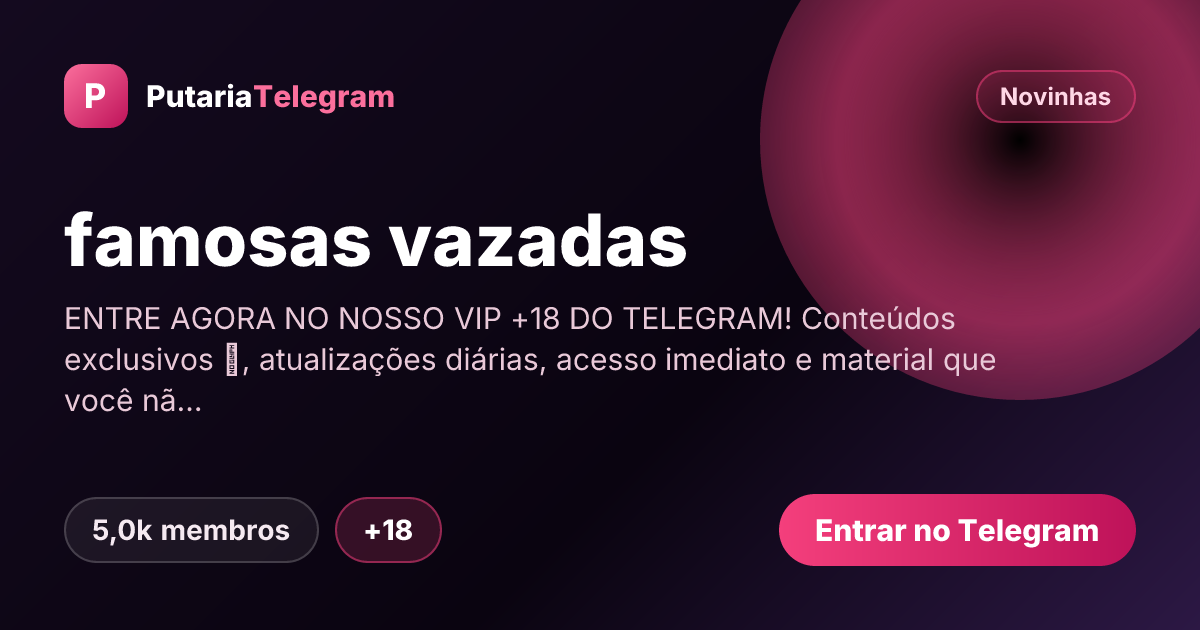 Prévia da imagem de compartilhamento do grupo famosas vazadas