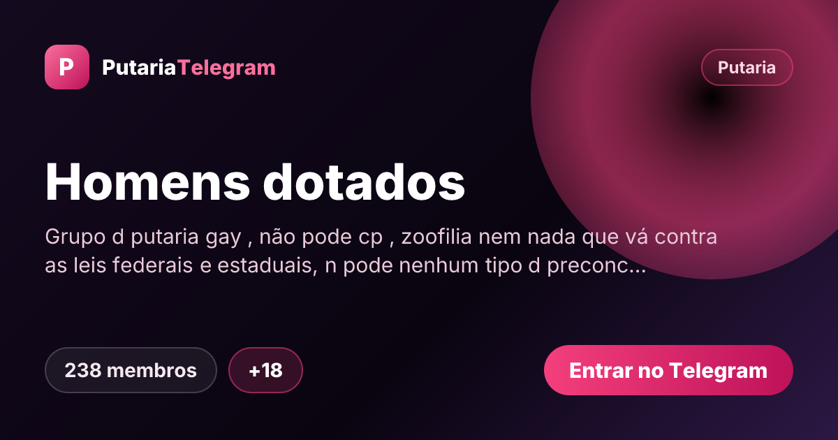 Prévia da imagem de compartilhamento do grupo Homens dotados