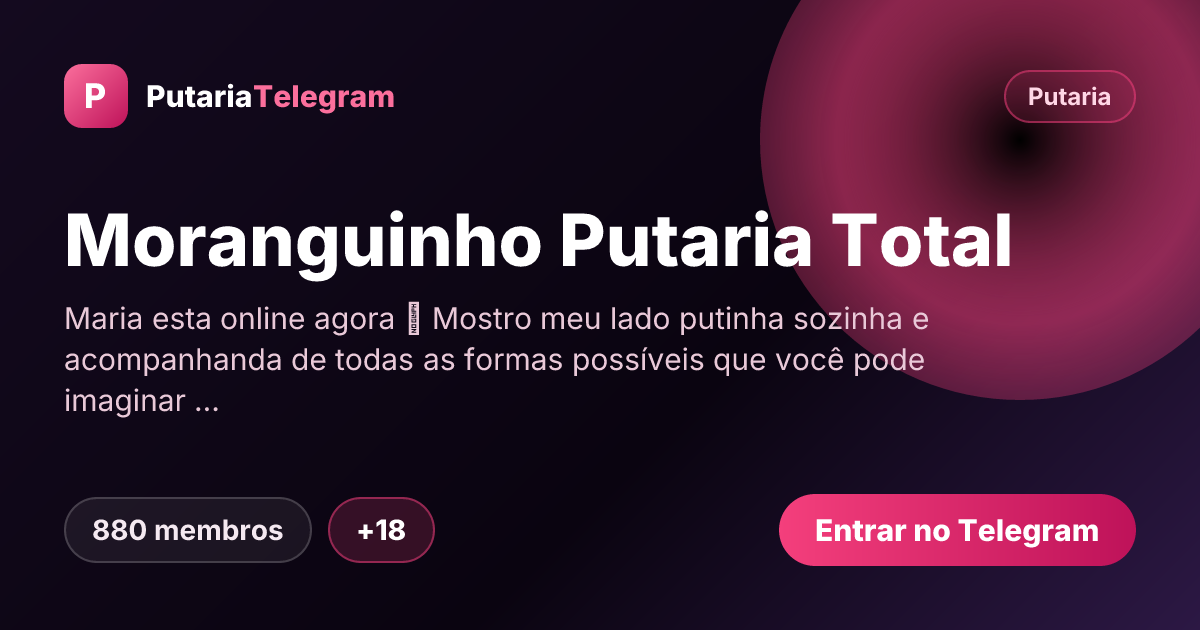 Prévia da imagem de compartilhamento do grupo Moranguinho Putaria Total