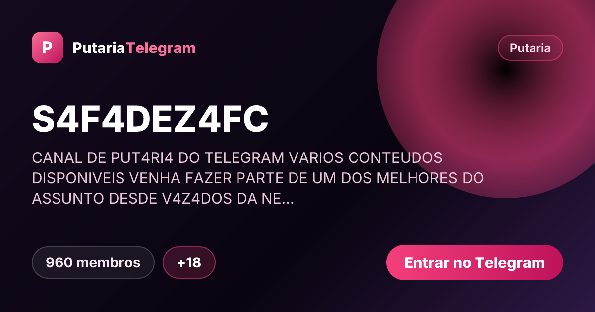 Prévia da imagem de compartilhamento do grupo S4F4DEZ4FC