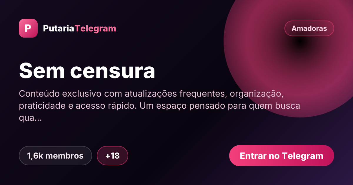 Prévia da imagem de compartilhamento do grupo Sem censura