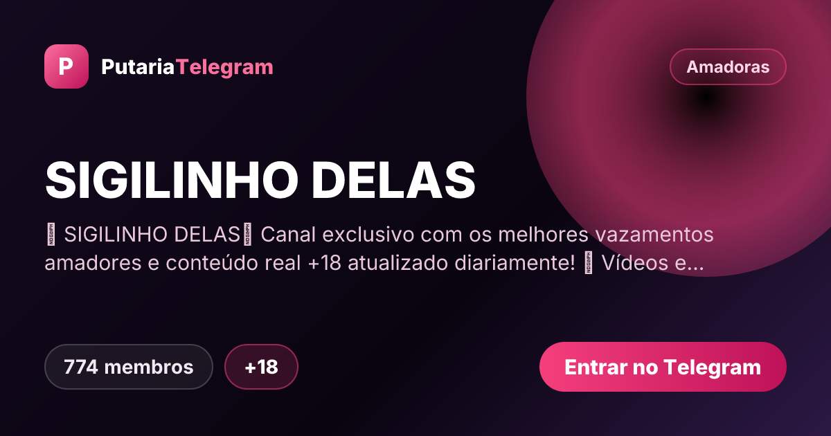 Prévia da imagem de compartilhamento do grupo SIGILINHO DELAS