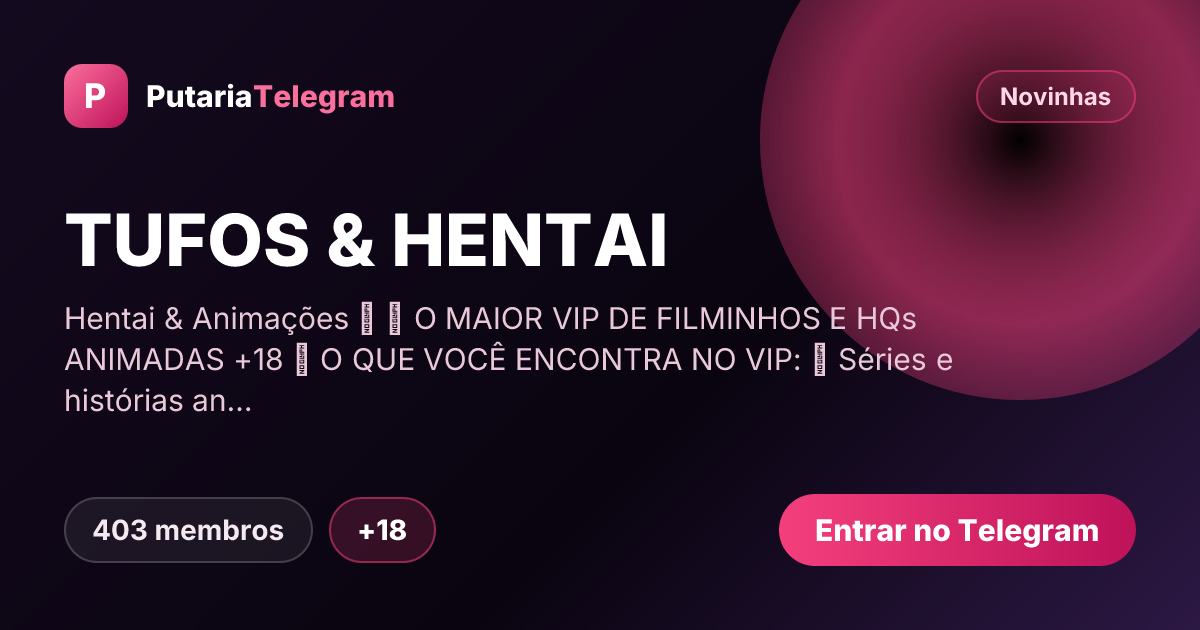 Prévia da imagem de compartilhamento do grupo TUFOS & HENTAI