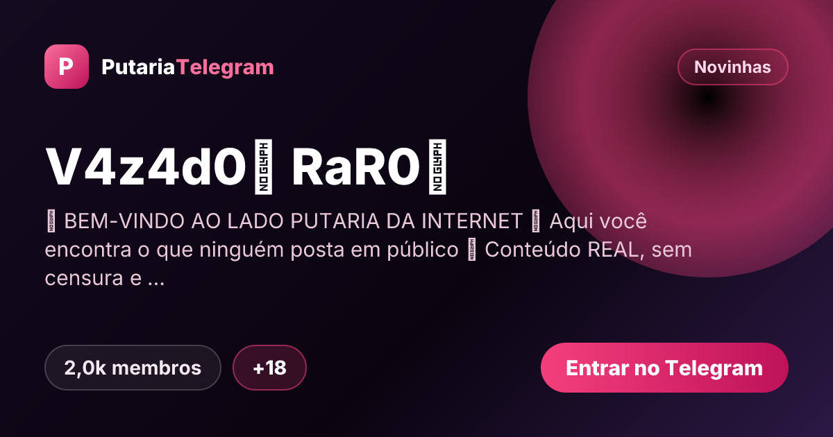 Prévia da imagem de compartilhamento do grupo V4z4d0ѕ RaR0ѕ