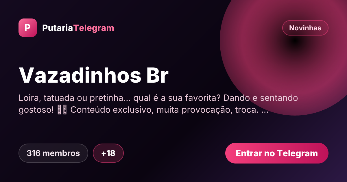 Prévia da imagem de compartilhamento do grupo Vazadinhos Br