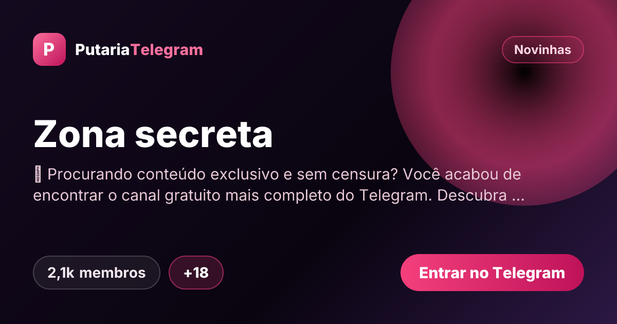 Prévia da imagem de compartilhamento do grupo Zona secreta
